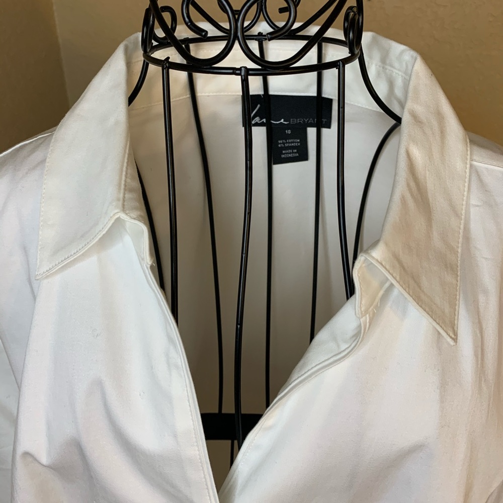 Lane Bryant long sleeve button down shirt